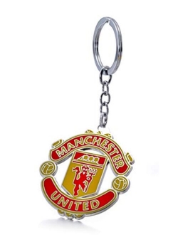 Official Soccer Team Football Club Logo Metal Pendant Keychain