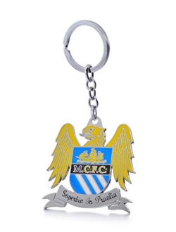 Official Soccer Team Football Club Logo Metal Pendant Keychain