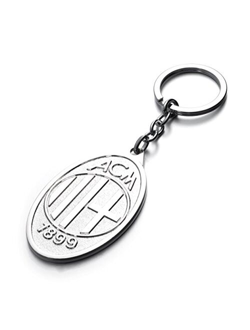 Official Soccer Team Football Club Logo Metal Pendant Keychain