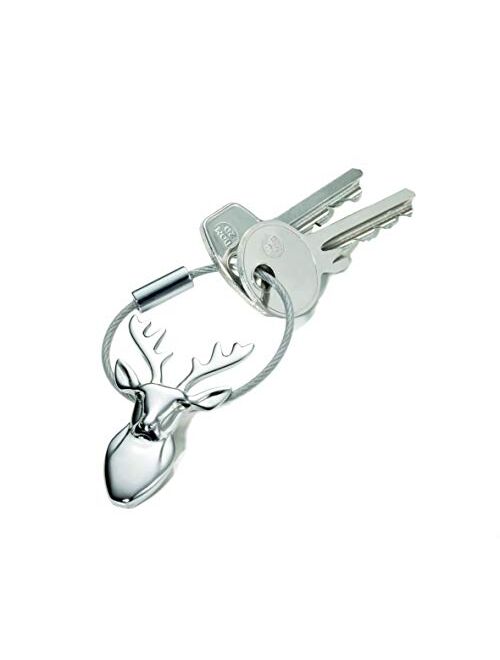 Troika Platzhirsch Deer Head Keyring