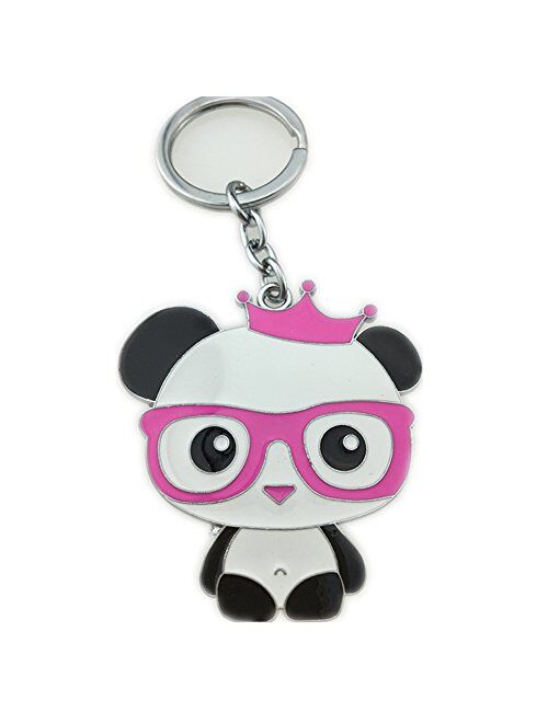 Letshopping Panda Hometown Cute Panda Keychain