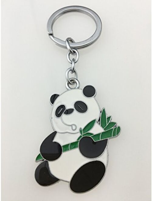 Letshopping Panda Hometown Cute Panda Keychain