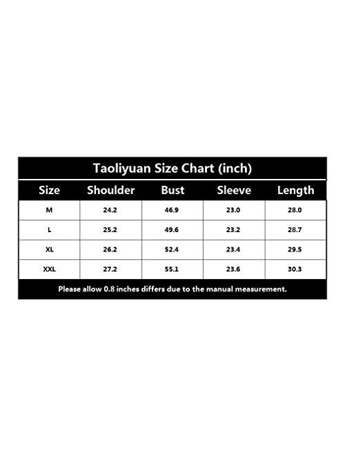 Taoliyuan Mens Fuzzy Hoodies Sherpa Fluffy Fleece Winter Casual Pullover Hooded Sweatshirt Outwear