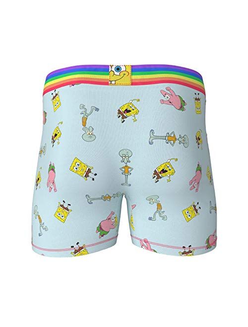 Crazy Boxer Spongebob Crew Classic Boxer Briefs X-Large Blue