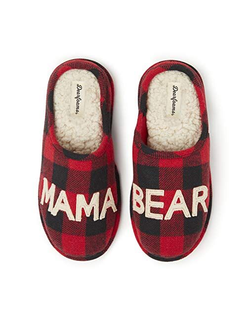 Dearfoams Women's Mama Bear Slipper