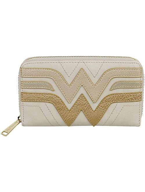 Loungefly x Wonder Woman Gold Logo Small Wallet