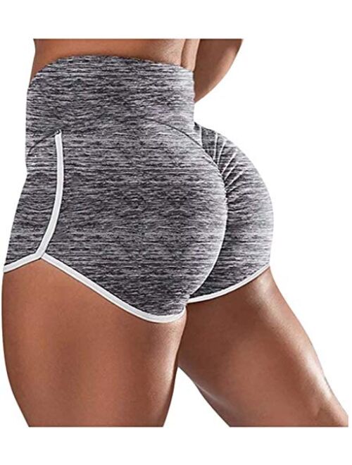 SEASUM Women Sports Short Booty Sexy Lingerie Gym Running Lounge Workout Yoga Spandex Short Hot Costume Outfit