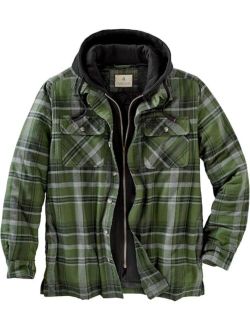 Men's Maplewood Hooded Shirt Jacket Coat