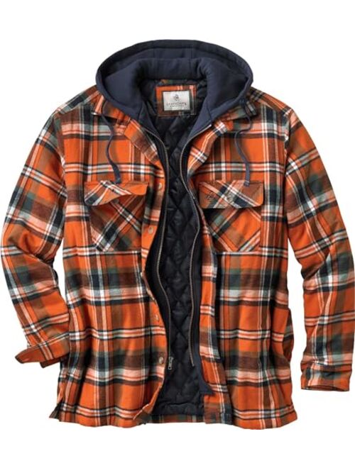 Legendary Whitetails Men's Maplewood Hooded Shirt Jacket Coat