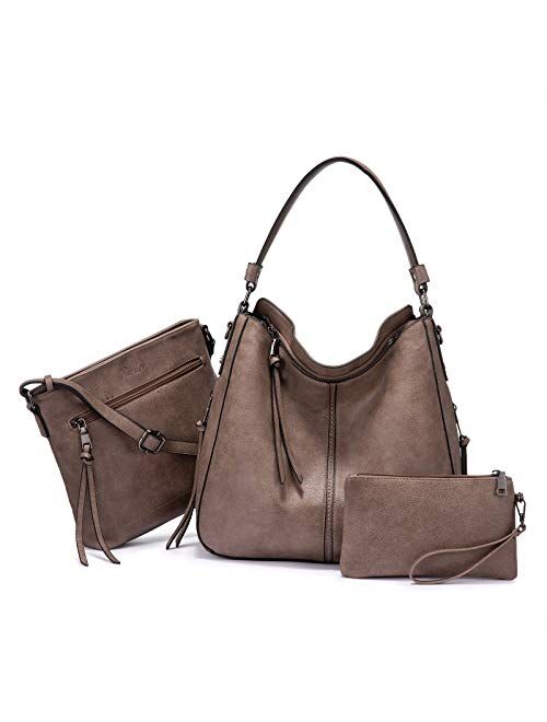 Tote Bag for Women PU Leather Shoulder Bags Fashion Hobo Bags Large Purse and Handbags with Adjustable Shoulder Strap