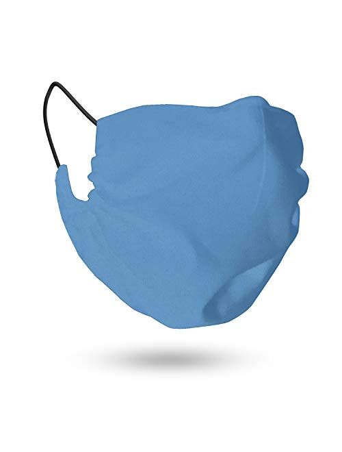 MASHELE Summer Face and Beard Headwear Reversible Reusable Doublesided Cloth Covering for Bearded Men