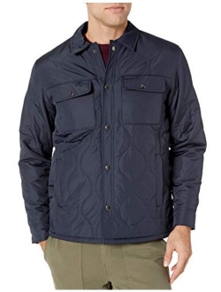 Men's Quilted Shirt Jacket