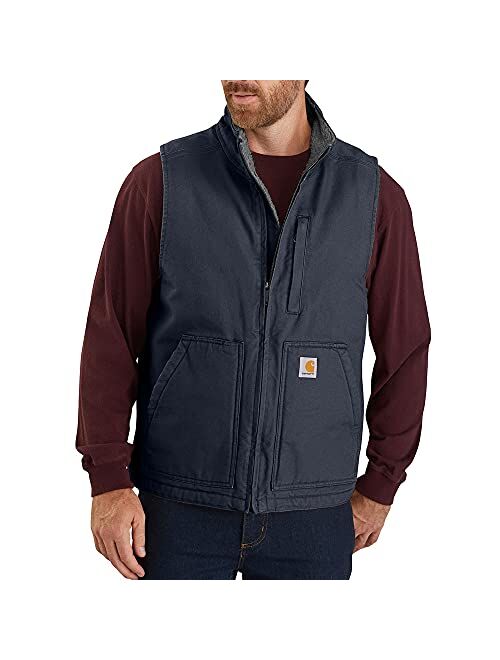 Carhartt mens Sherpa Lined Mock-neck Vest