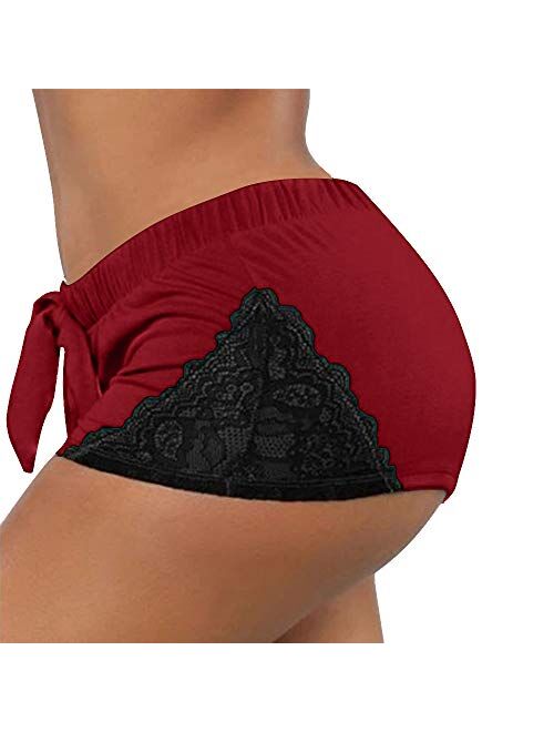 LOTUCY Women Gym Workout Booty Running Sports Yoga Shorts Sexy Athletic Exercise Training Hot Pants