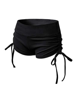 TYUIO Workout Shorts for Women Yoga Gym Running Biker Athletic Booty Short Pants