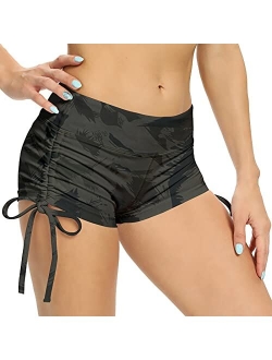 TYUIO Workout Shorts for Women Yoga Gym Running Biker Athletic Booty Short Pants