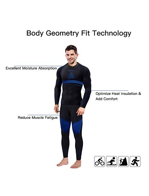 Thermal Underwear for Men Long Johns for Men, Base Layer Men for Cold Weather