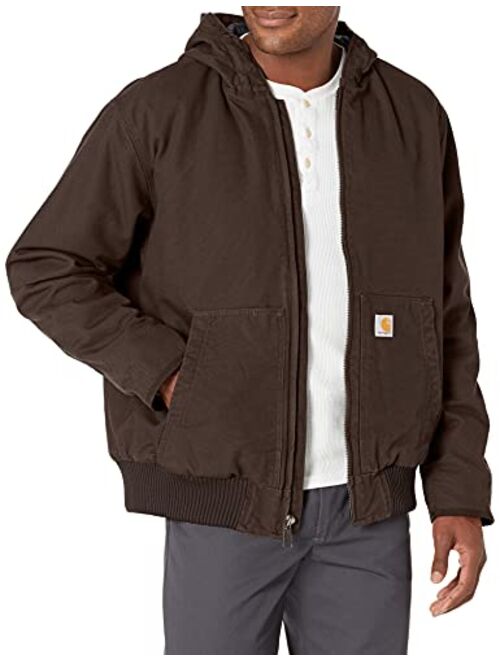 Carhartt Men's Loose Fit Washed Duck Insulated Active Jacket J130