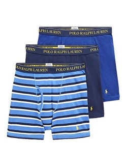 Men's Classic Fit w/Wicking 3-Pack Boxer Briefs