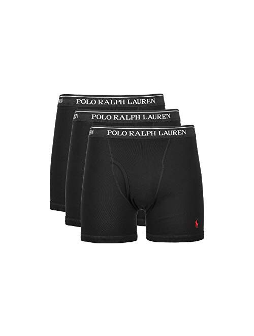 Polo Ralph Lauren Men's Classic Fit w/Wicking 3-Pack Boxer Briefs