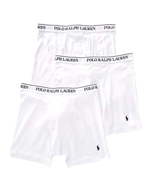 Polo Ralph Lauren Men's Classic Fit w/Wicking 3-Pack Boxer Briefs