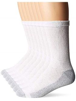 Men's 6-Pack FreshIQ Odor Control X-Temp Comfort Cool Crew Socks