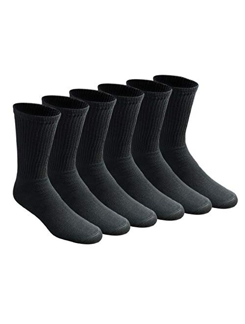 Dickies Men's All Purpose Cushion Crew Socks (6/12 Packs)