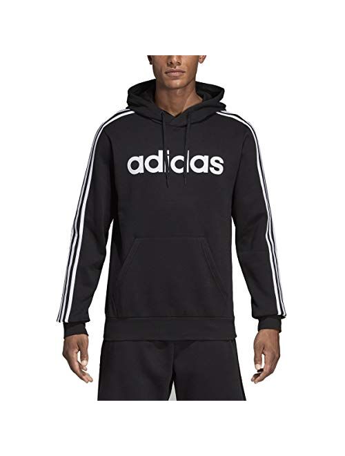 adidas Men's Essentials 3-Stripes Pullover Hoodie