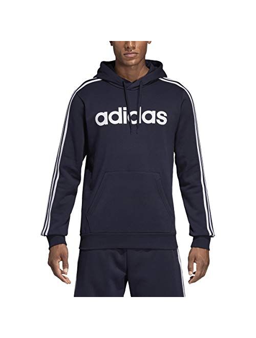 adidas Men's Essentials 3-Stripes Pullover Hoodie