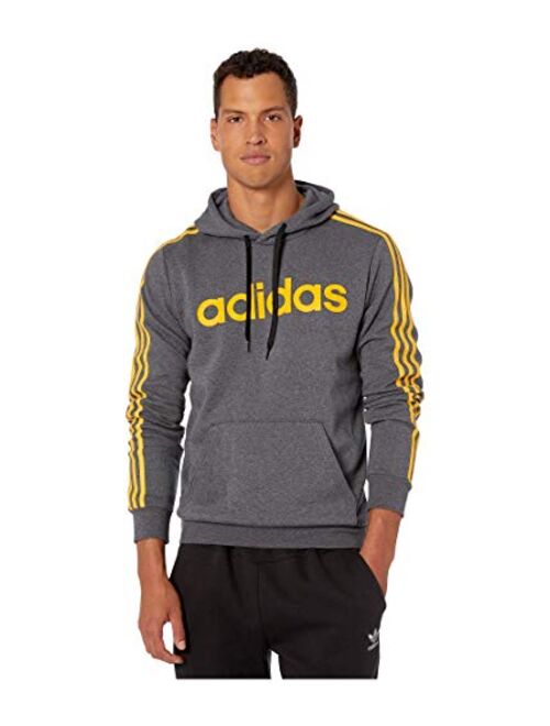 adidas Men's Essentials 3-Stripes Pullover Hoodie