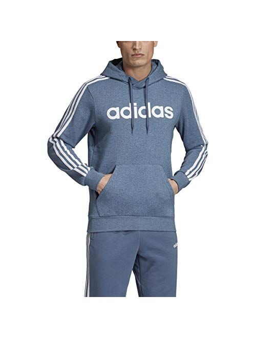 adidas Men's Essentials 3-Stripes Pullover Hoodie