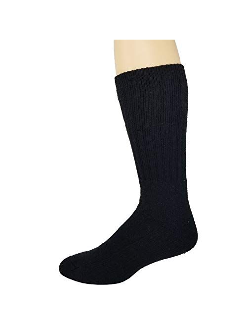 Merino Wool Thermal Socks For Men and Women - Cold Weather Extra-Warm Winter Boot Socks by Debra Weitzner (3 Pairs)