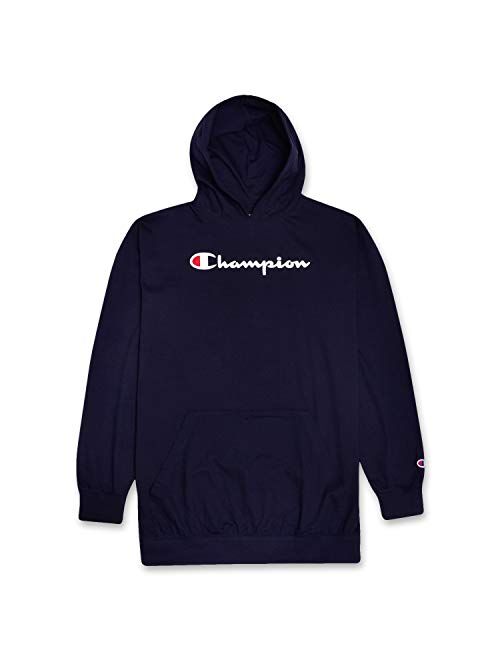 Champion Mens Big and Tall Long Sleeve Pullover Jersey Lightweight Hoodie