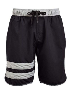 Men's Swim Echelon Trunks Regular Extended Swimwear