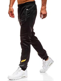 Yidarton Mens Sweatpants Men Casual Pants Mens Joggers Leisure Fashion Sport Pants