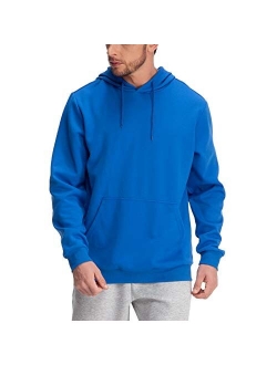 CASEI Solid Hoodies for Men Athletic Pullover Hoodie Lightweight Sweatshirt with Pockets