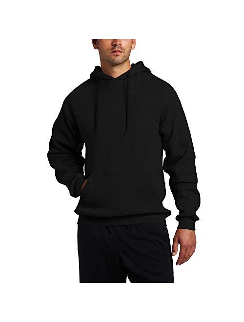 CASEI Solid Hoodies for Men Athletic Pullover Hoodie Lightweight Sweatshirt with Pockets