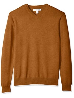 Men's V-Neck Long Sleeve Pullover Sweater