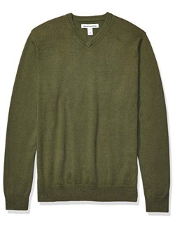 Men's V-Neck Long Sleeve Pullover Sweater