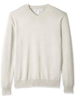 Men's V-Neck Long Sleeve Pullover Sweater