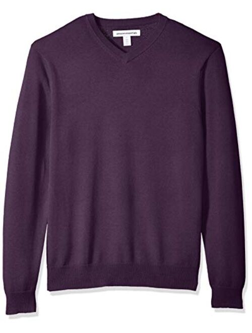 Amazon Essentials Men's V-Neck Long Sleeve Pullover Sweater