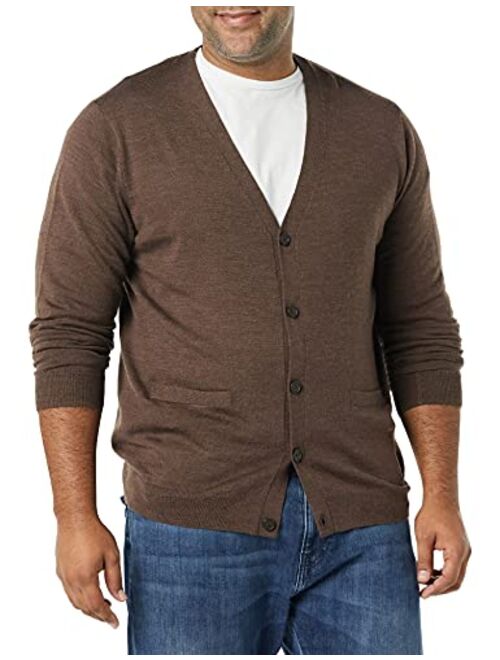 Goodthreads Men's Lightweight Merino Wool Cardigan Sweater