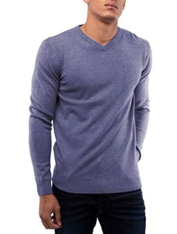 XRAY V-Neck Sweater for Men Soft Slim Fit Middleweight Pullover