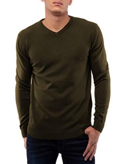 XRAY V-Neck Sweater for Men Soft Slim Fit Middleweight Pullover