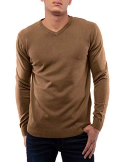 XRAY V-Neck Sweater for Men Soft Slim Fit Middleweight Pullover