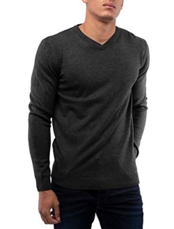 XRAY V-Neck Sweater for Men Soft Slim Fit Middleweight Pullover