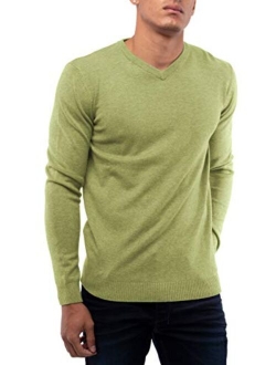 XRAY V-Neck Sweater for Men Soft Slim Fit Middleweight Pullover