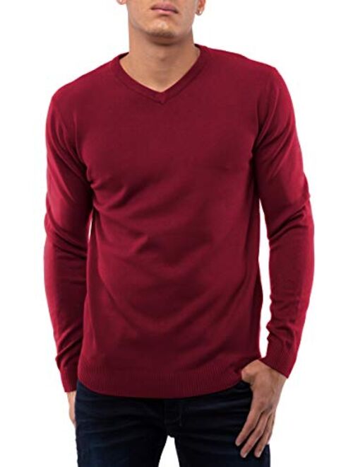 XRAY V-Neck Sweater for Men Soft Slim Fit Middleweight Pullover