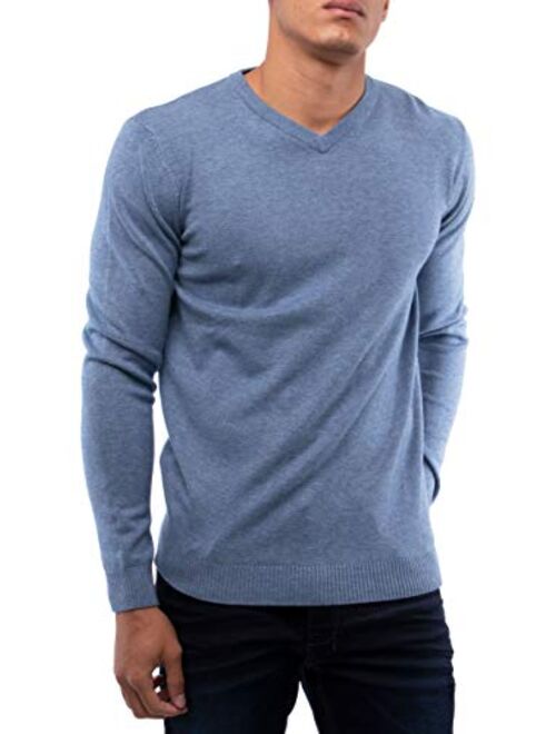 XRAY V-Neck Sweater for Men Soft Slim Fit Middleweight Pullover