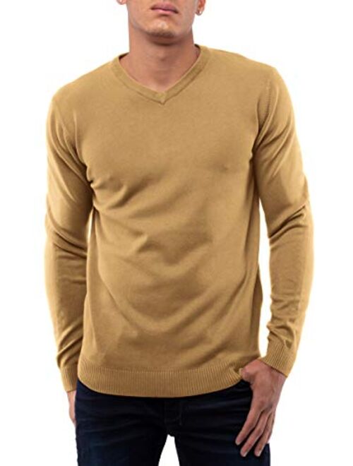 XRAY V-Neck Sweater for Men Soft Slim Fit Middleweight Pullover